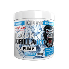Black Gorilla Ice Pump 300g, ActivLab - Green Apple