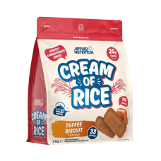 Cream of Rice 1kg, Applied Nutrition - Toffee Bisquit