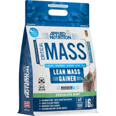 Critical Lean MASS Gainer 6kg, Applied Nutrition - Chocolate Mint
