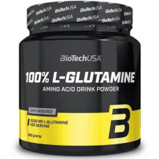 100% L-Glutamine 240g, BioTechUSA - Без вкуса