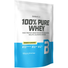 100% Pure Whey 1000g, BioTechUSA - Banana