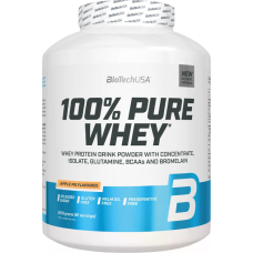 100% Pure Whey 2270g, BioTechUSA - Apple Pie