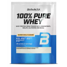 100% Pure Whey 28g, BioTechUSA - Black Bisсuit