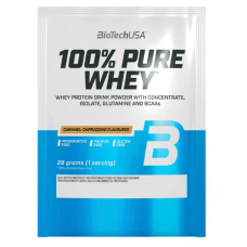100% Pure Whey 28g, BioTechUSA - Caramel Cappucino