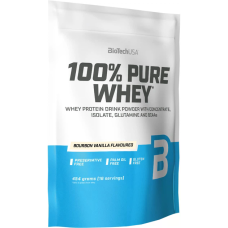 100% Pure Whey 454g, BioTechUSA - Bourbon Vanilla