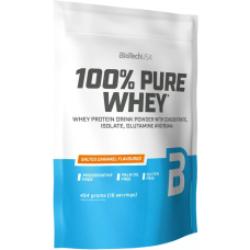 100% Pure Whey 454g, BioTechUSA - Salty Caramel