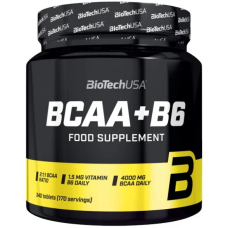 BCAA + B6 340 Tabs, BioTechUSA - Tabs