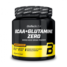 BCAA + Glutamine Zero 480g, BioTechUSA - Orange