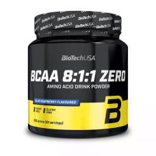 BCAA 8:1:1 Zero 250g, BioTechUSA - Blue raspberry