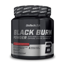 Black Burn Powder 210g, BioTechUSA - Watermelon