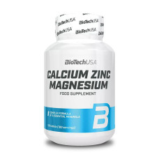 Ca Mg Zn 100 Tabs, BioTechUSA - tab
