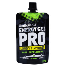 Energy Gel Pro 60g, BioTechUSA - Lemon