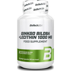 Ginkgo Biloba + Lecithin 1000mg 90 Caps, BioTechUSA - tab
