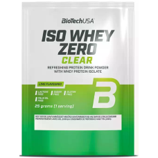 Iso Whey Zero Clear 25g, BioTechUSA - Lime