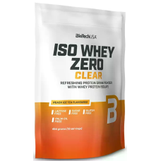 Iso Whey Zero Clear 454g, BioTechUSA - Peach Ice Tea