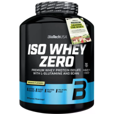 Iso Whey Zero Lactose Free 1816g, BioTechUSA - Banana