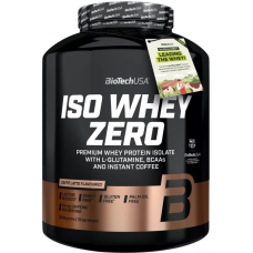 Iso Whey Zero Lactose Free 1816g, BioTechUSA - Caffe-latte