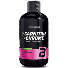 L-Carnitine 35.000 + Chrome Liquid 500ml, BioTechUSA - Orange