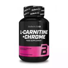 L-Carnitine plus Chrome 60 Caps, BioTechUSA - Caps