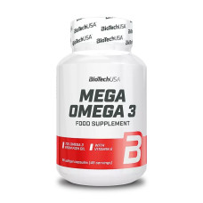 Mega Omega 3 90 Caps, BioTechUSA - caps