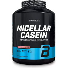 Micellar Casein 2270g, BioTechUSA - Strawberry