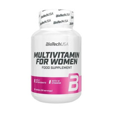 Multivitamin for Women 60 Tabs, BioTechUSA - tab