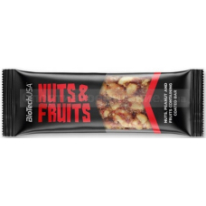 Nuts and Fruits Bar 40g, BioTechUSA - Орехи с Фруктами