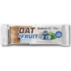 Oat and Fruit Zero 70g, BioTechUSA - Blueberries