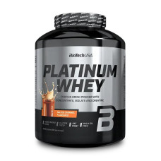 Platinum Whey Protein 2000g, BioTechUSA - Salted Caramel