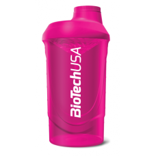 Шейкер Wave 600ml, BioTechUSA - Розовый