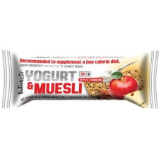 Yogurt Muesli Bar 30g, BioTechUSA - Apple Cinnamon