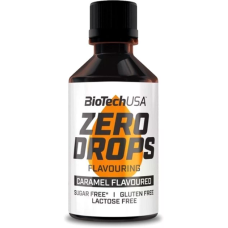 Zero Drops 50ml, BioTechUSA - Caramel