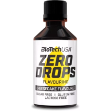 Zero Drops 50ml, BioTechUSA - Cheesecake
