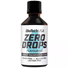 Zero Drops 50ml, BioTechUSA - Coconut Macaron