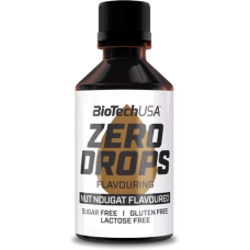 Zero Drops 50ml, BioTechUSA - Nut Nougat