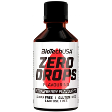 Zero Drops 50ml, BioTechUSA - Strawberry