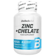 Zinc Chelate 60 Tabs, BioTechUSA - Tabs