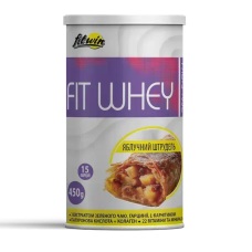 Протеин Fit Whey 450g, FitWin - Яблочный штрудель