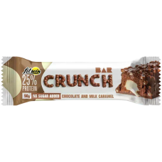 Протеиновый Батончик Crunch Bar 50г, FitWin - Chocolate Milk Caramel
