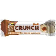 Протеиновый Батончик Crunch Bar 50г, FitWin - Ice Cream Salted Caramel