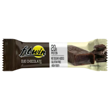 Протеиновый Батончик Глазированный 60г, FitWin - Duo Chocolate