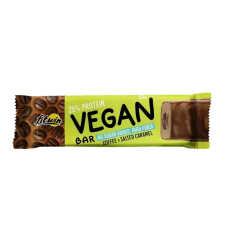 Протеиновый Батончик Vegan Bar 60г, FitWin - Coffee Salted Caramel