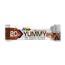 Протеиновый Батончик Yummy Bar 55г, FitWin - Chocolate Caramel