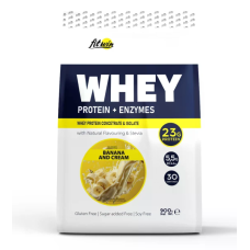 Whey Protein plus Enzymes 900g, FitWin - Banana Cream