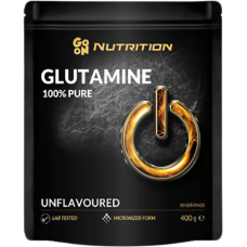 Glutamine 400g, Go On Nutrition - Unflavoured
