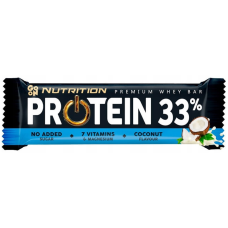 Premium Whey Bar Protein 33% 50g, Go On - Coconut