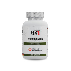 Ashwagandha KSM-66 120 Caps, MST - Caps