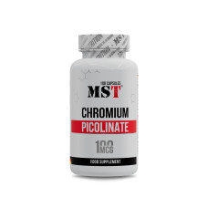 Chromium Picolinate 100mcg 100 Caps, MST - Caps