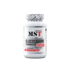 Glucosamine Chondroitin MSM + Hyaluronic Acid & L-Prolin 90 Tabs, MST - Caps