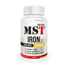 Iron Chelate plus Vitamin C 100 Caps, MST - Caps